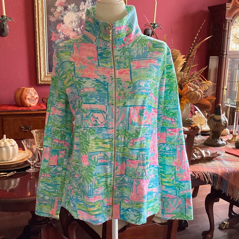 Lilly Pulitzer Honda Classic Zip up